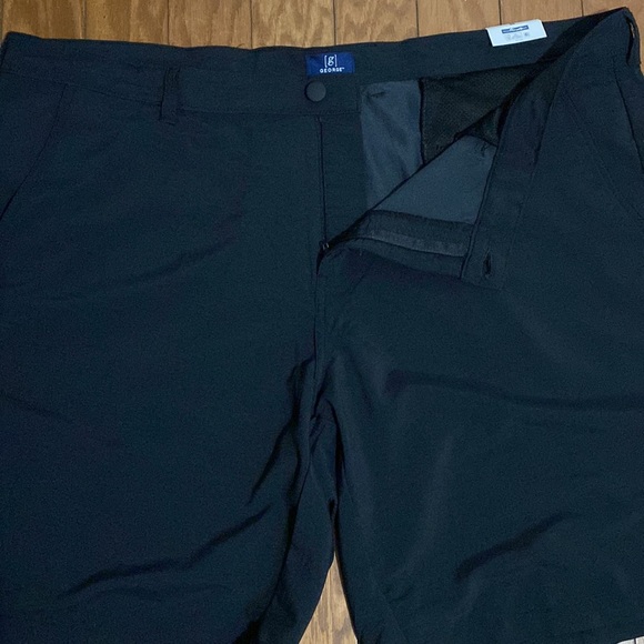 George  Big Men's Synthetic Flat Front Shorts Size 46 - Picture 5 of 8